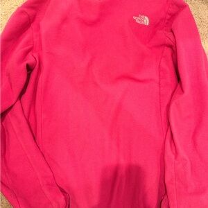 The North Face Vibrant Pink Fleece IMPERFECTIONS see photos
